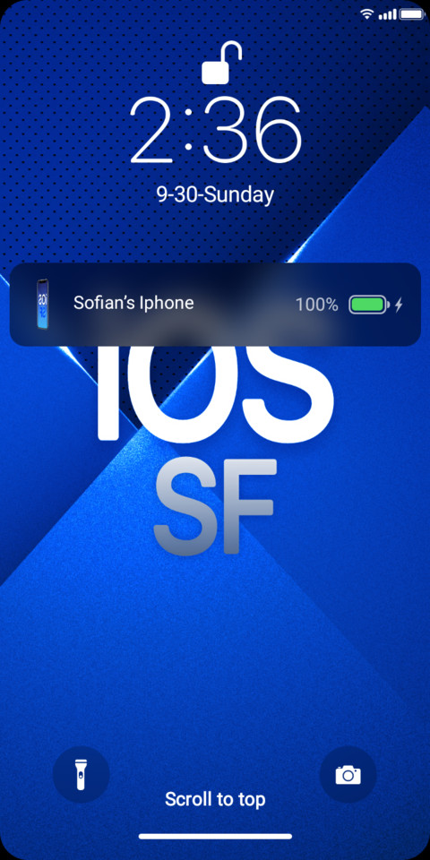 iOS SF Theme V10 preview