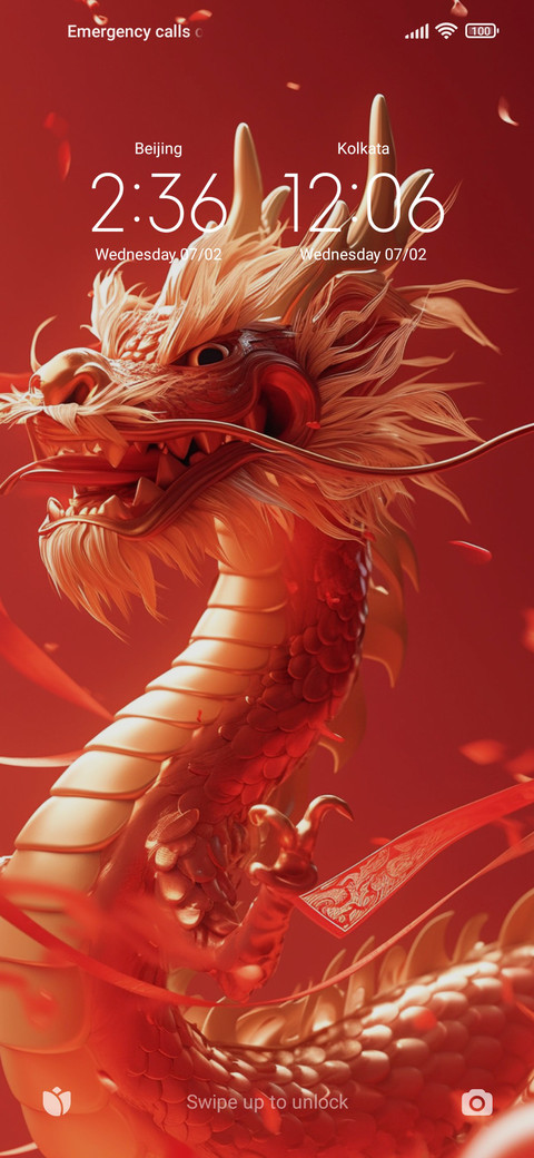 Dragon red preview