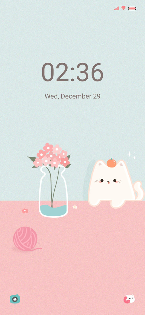 Cherry pink cat preview