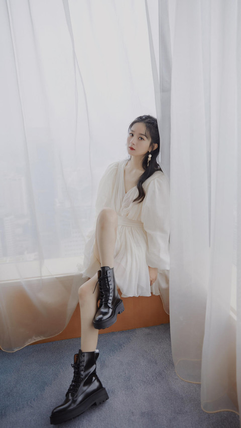赵丽颖白裙写真 preview