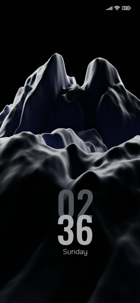 3D Mountain preview