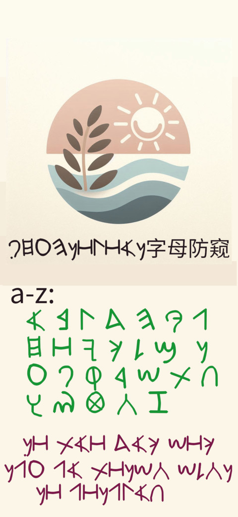 Phoenician字母防窥 preview