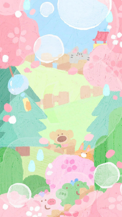 治愈系童趣插画风格-锐景创意 preview