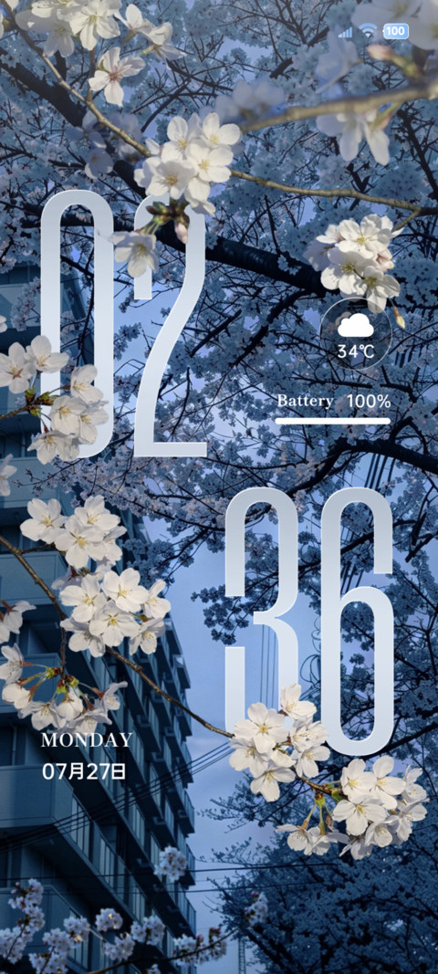 ins蓝调 花开时节 preview