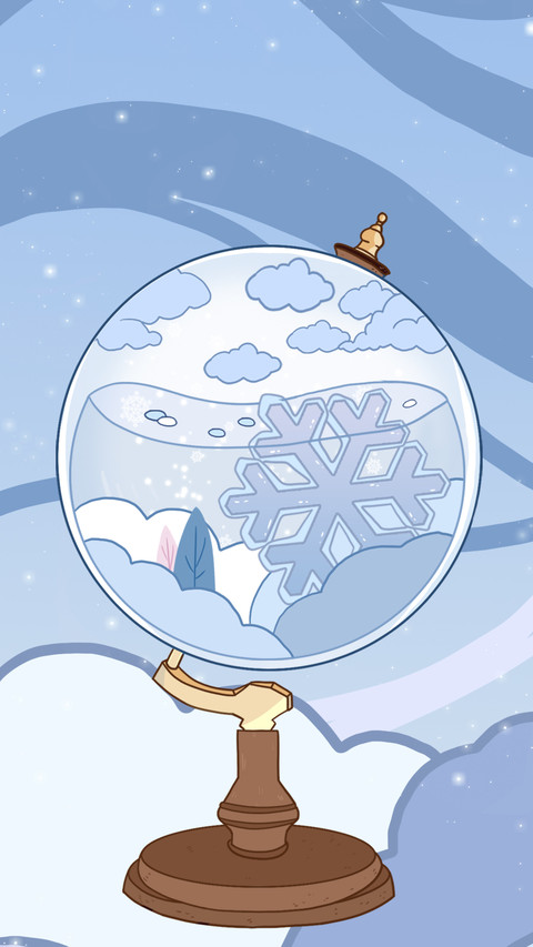 Healing Falling Snow Globe preview