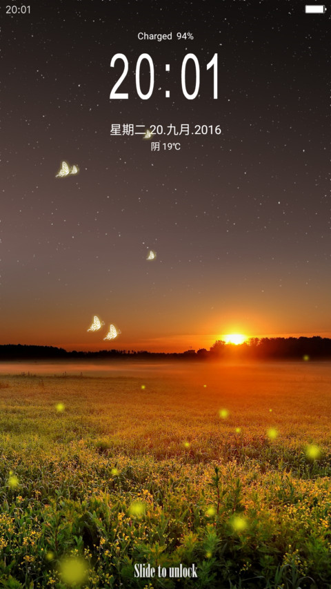 iOS Sunset preview