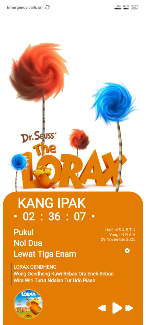 LORAX GENDHENG preview