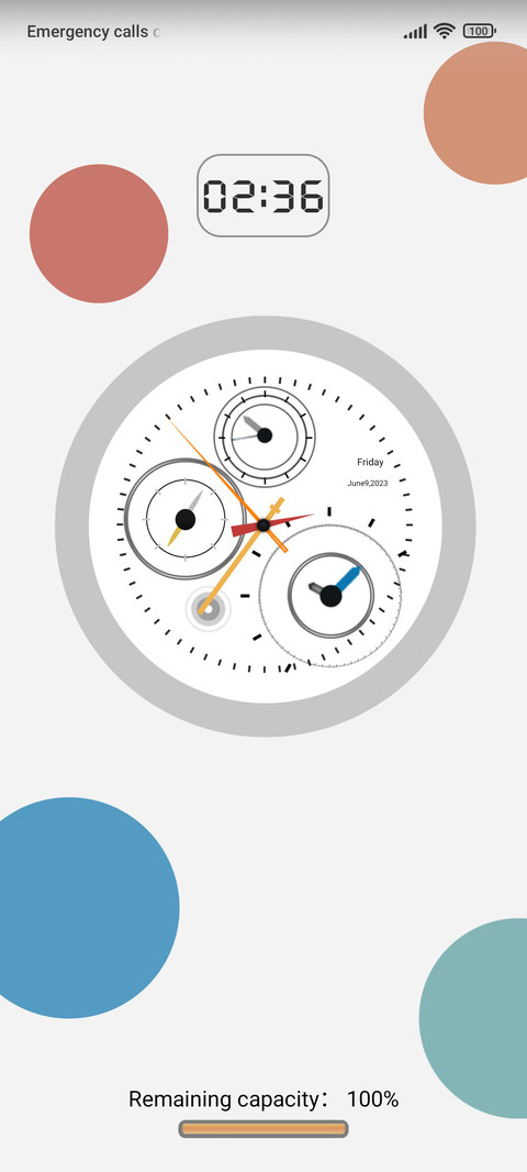 Multiple clock preview