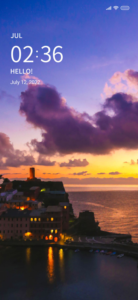 night seascape preview