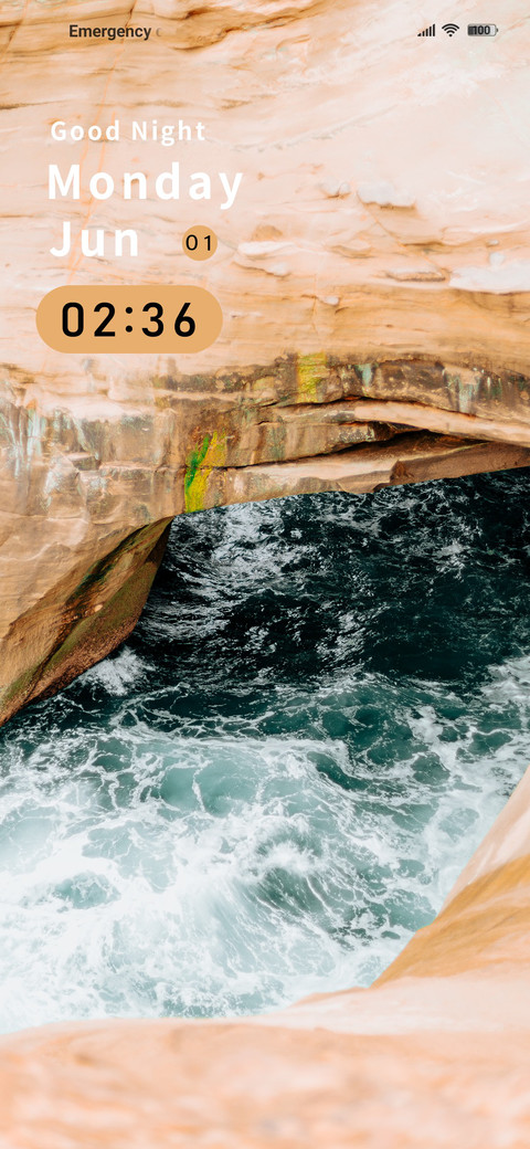 Cliff hole preview