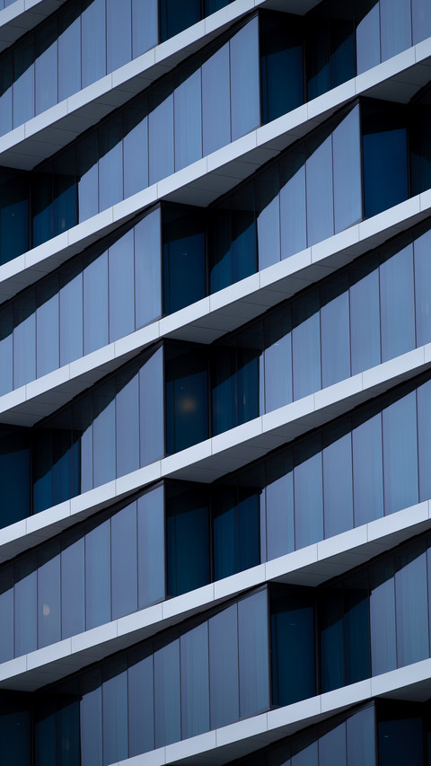Minimalist building facade closeup preview
