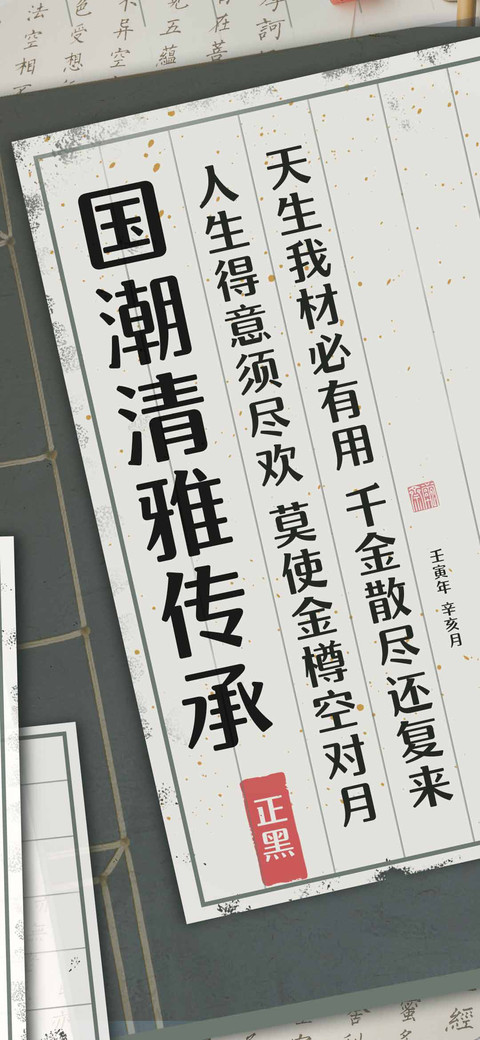 国潮清雅传承正黑 preview