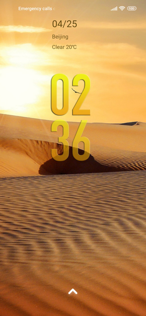 desert sunset preview
