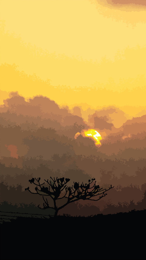SunSet Graphic Image preview