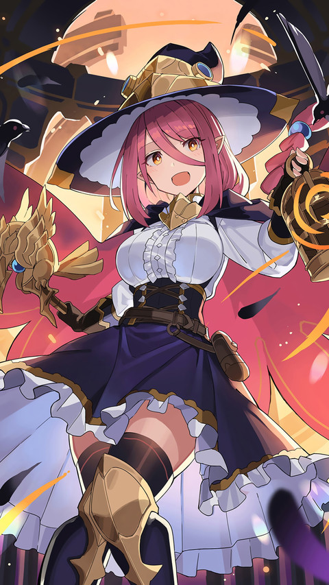 戴帽子的小女巫 preview