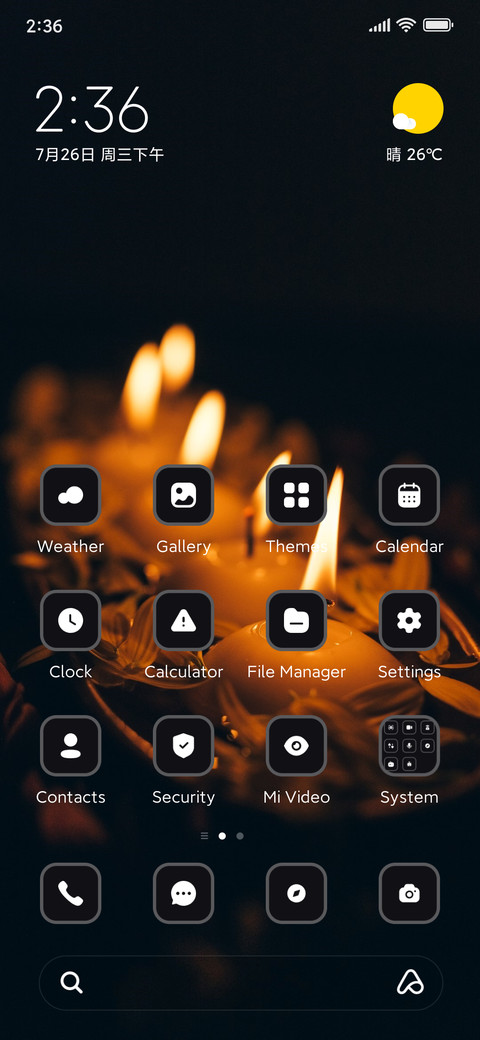 Candles preview