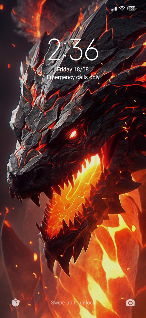 fiery dragon preview