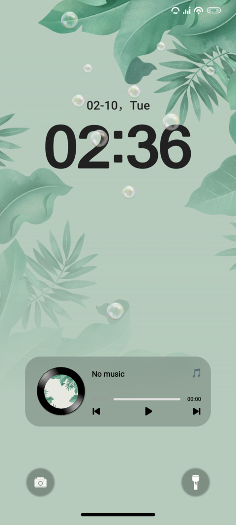 Light green preview