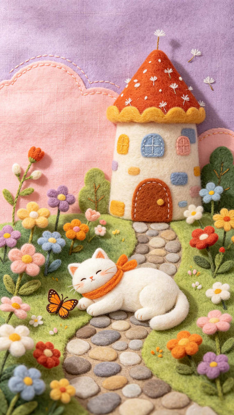 陪小猫躲进毛毡世界 preview