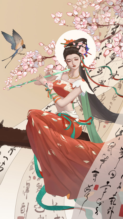 唯美插画-拍信图库 preview