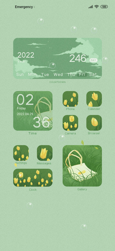 light green ins preview