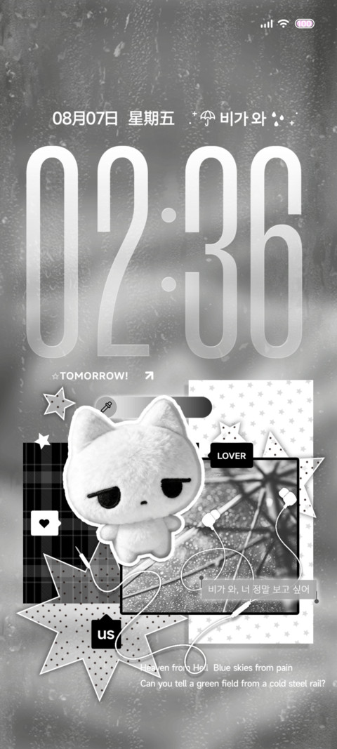 ins 雨雾忧郁猫 preview