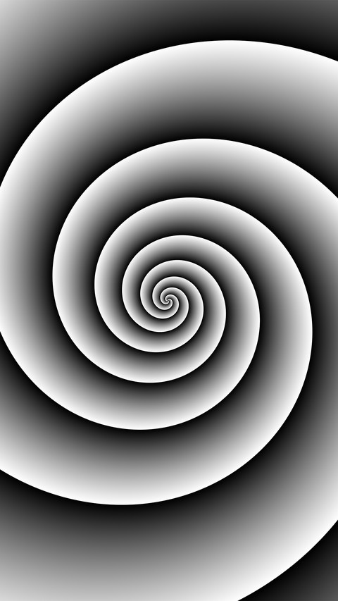 Black and white hypnosis spiral preview