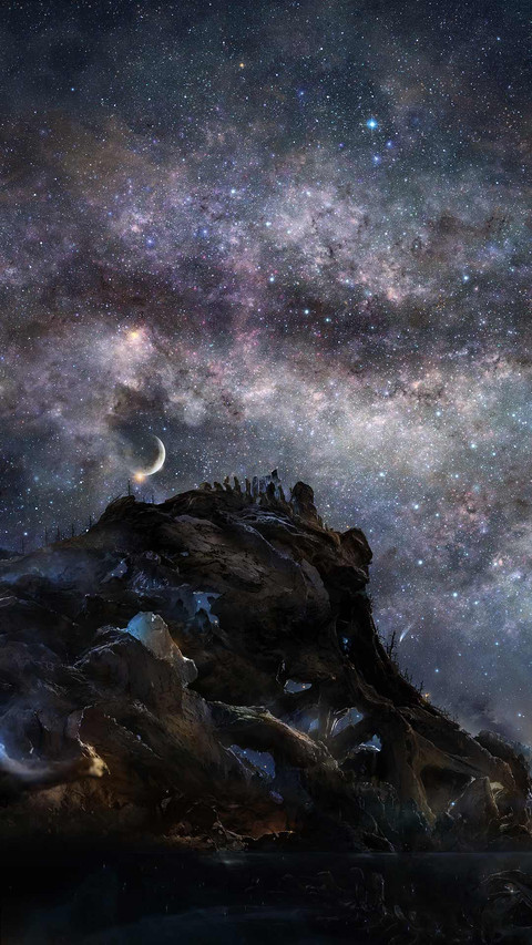 唯美星空风景高清 preview
