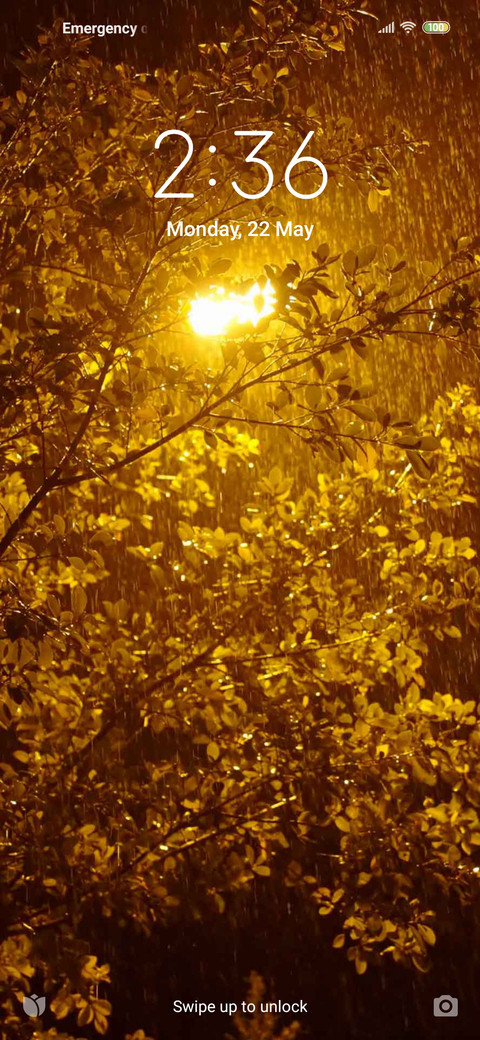 rain night light preview