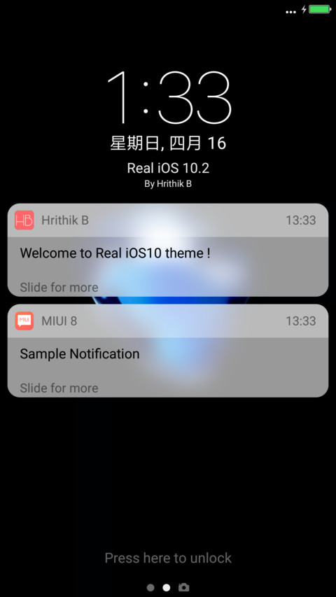 Real iOS preview