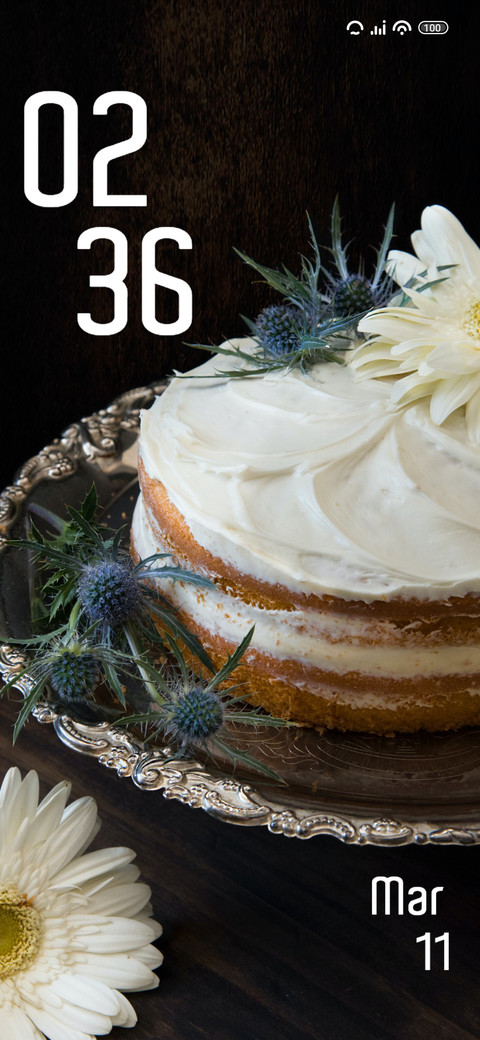 Cake preview