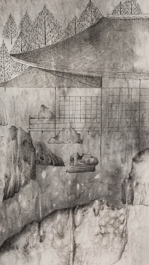 毕可燕绘画中的虚幻镜像 preview