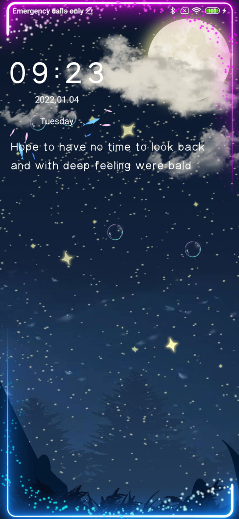 Cool starry sky preview