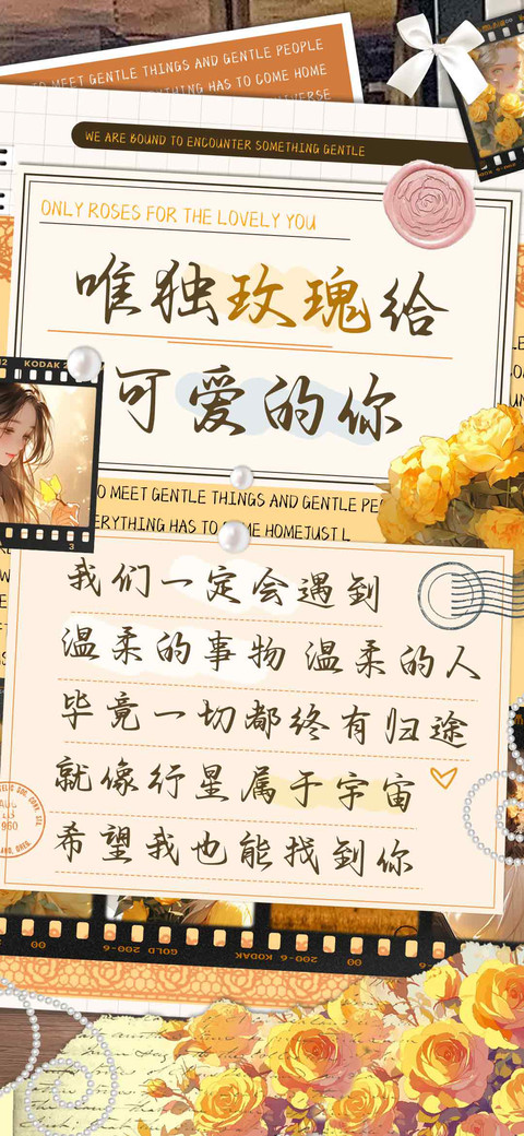 唯独玫瑰给可爱的你 preview