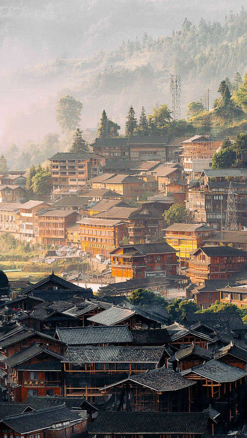 Crossing mountains and rivers to miao village preview