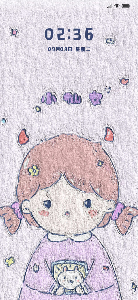 可爱油画小仙女 preview