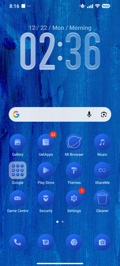 Blue Note MIUI Customization