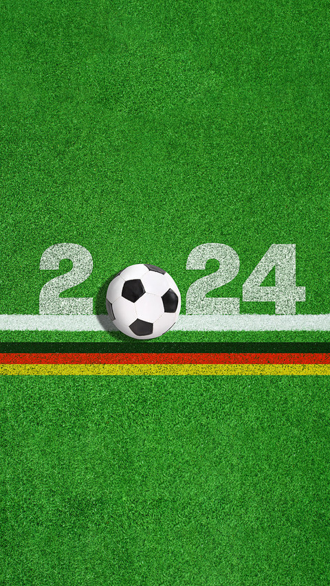 Concept of soccer ball, sport games, football match preview