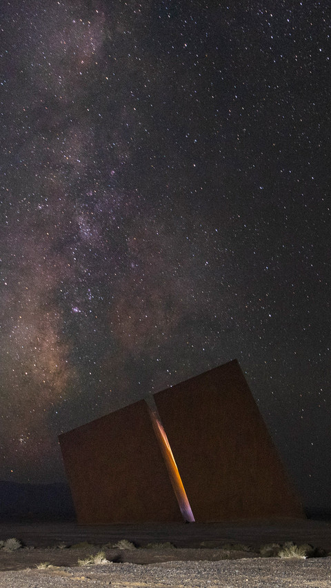 Nonvertical coordinates and the milky way starry sky preview