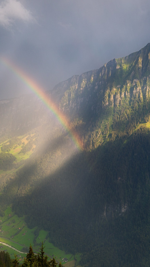 Rainbow of the Grindelwald Mountains preview