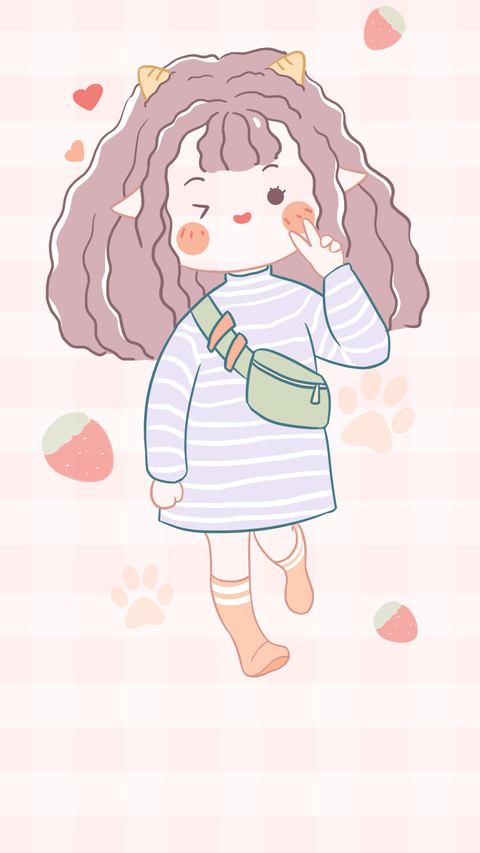 The story of the girl with curly hair out of the street preview