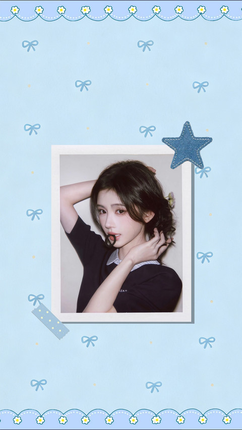 女明星的氛围感撕拉片 preview