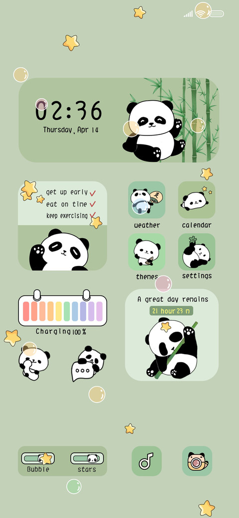 Panda panel preview