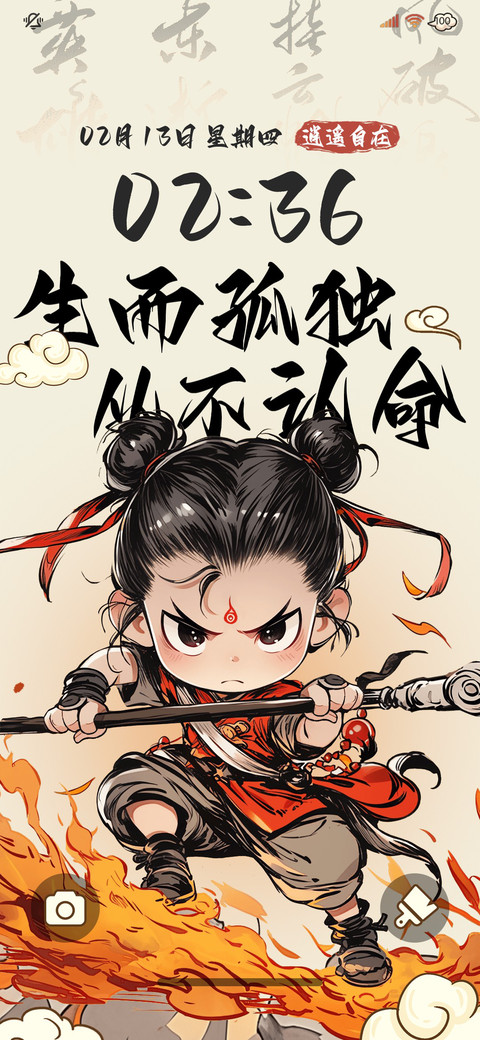 从不认命 哪吒动态 preview