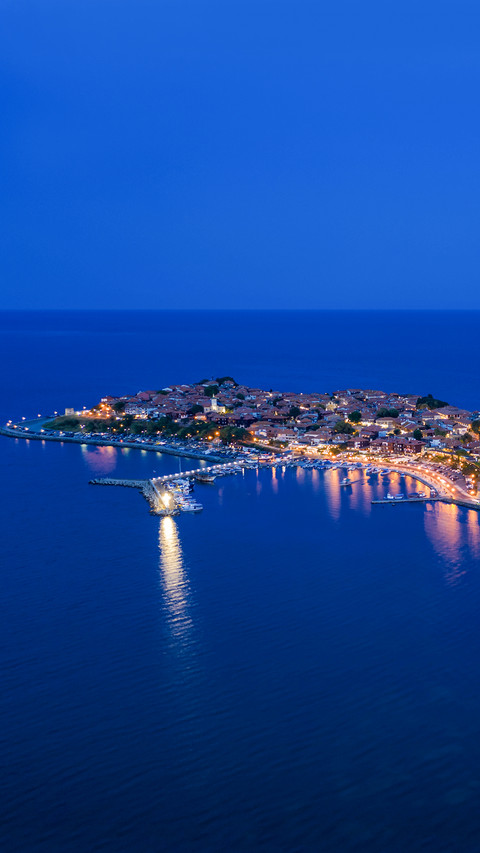 View of the seaside town Nessebar on the Black Sea, Bulgaria preview