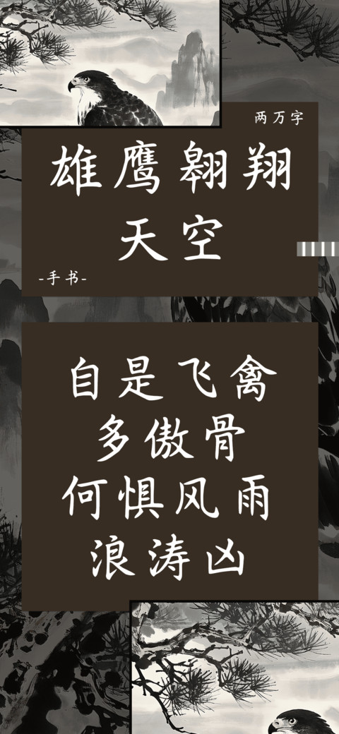 雄鹰翱翔天空 preview