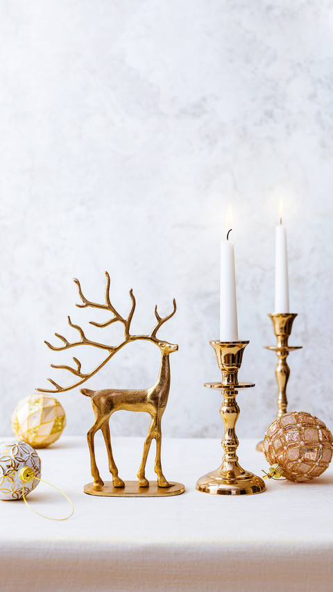 Christmas composition for home interior preview