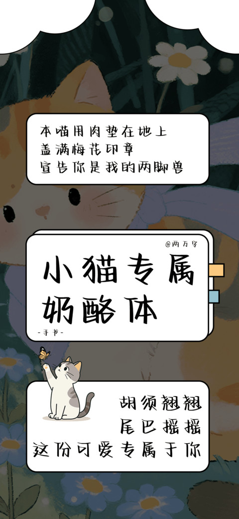 小猫专属奶酪体 preview