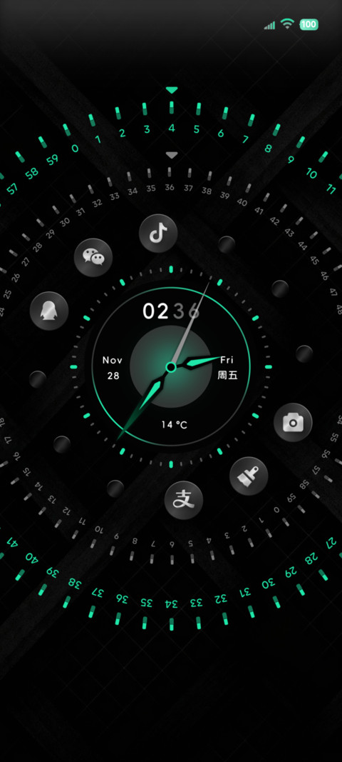 简约表盘 时间维度 preview