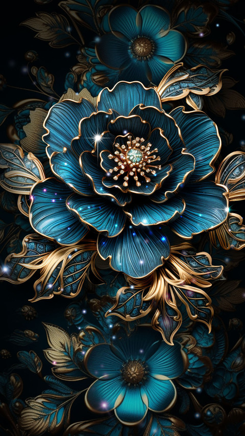 Retro rose gold metal-Desity preview
